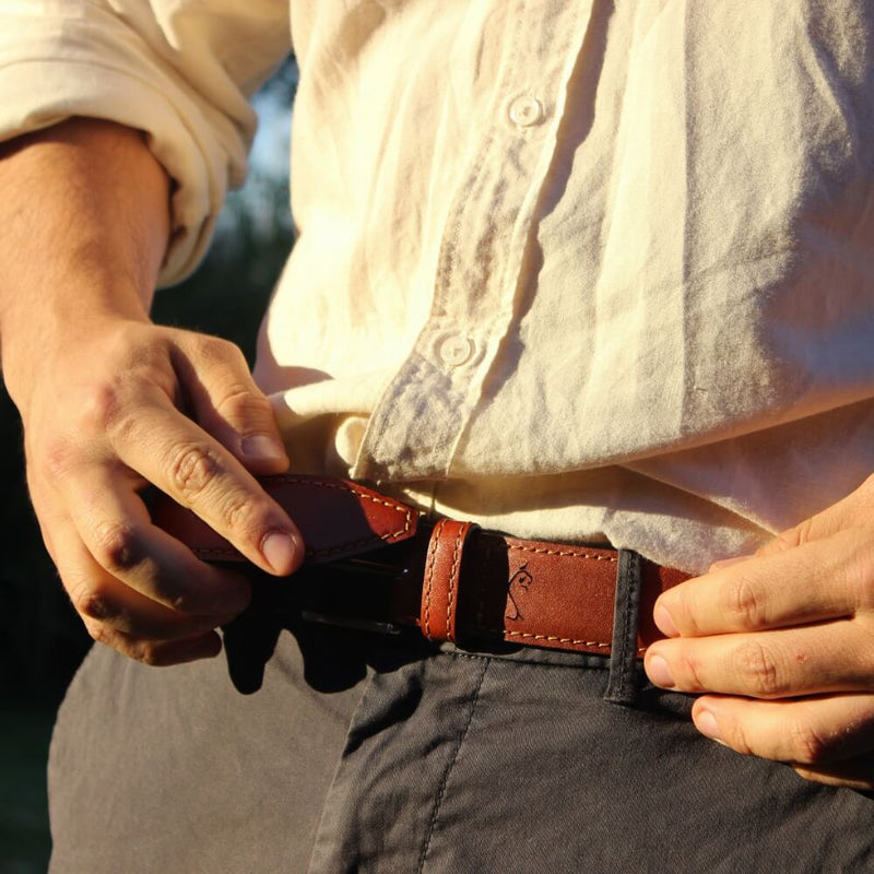 Cinturones de cuero