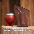 Pack de mate torpedo con yerbero