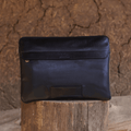 Porta Notebook de cuero Negro