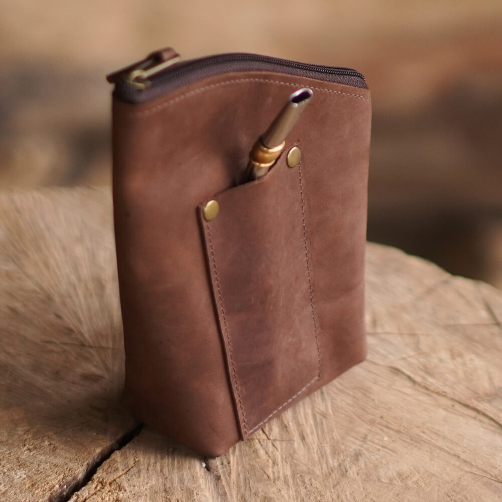 Yerbera para mate compartimiento bombilla