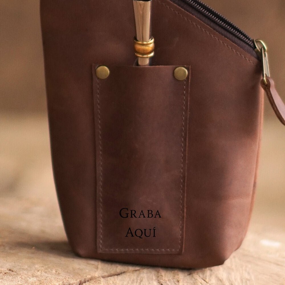 Yerbera para mate personalizable