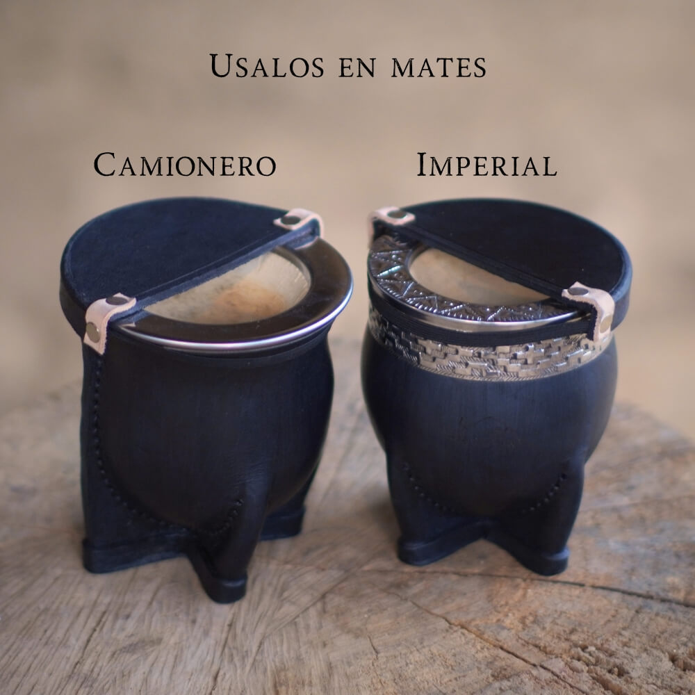 Cubre mate negro para camionero e imperial