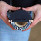 Cubre mate negro personalizable
