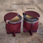 Cubre mate tinto para camionero e imperial