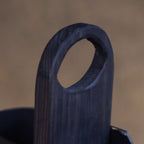 Porta mate de madera negro