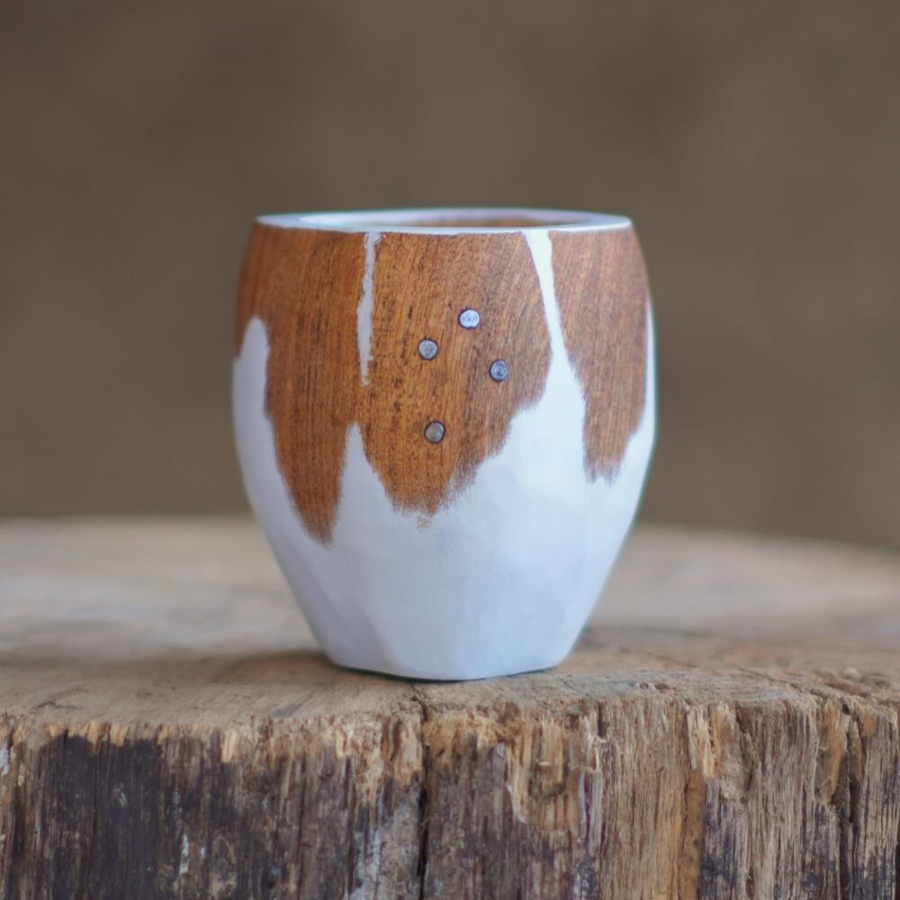 Mate Ranchero de madera algarrobo