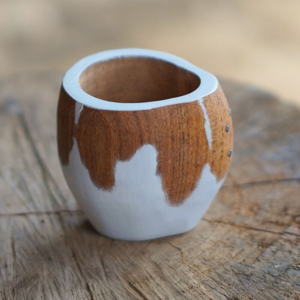 Mate de madera para mujer