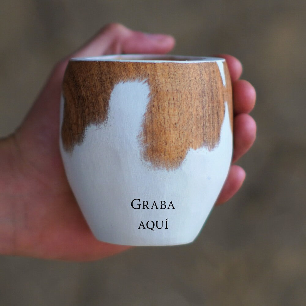 Mate de madera personalizable