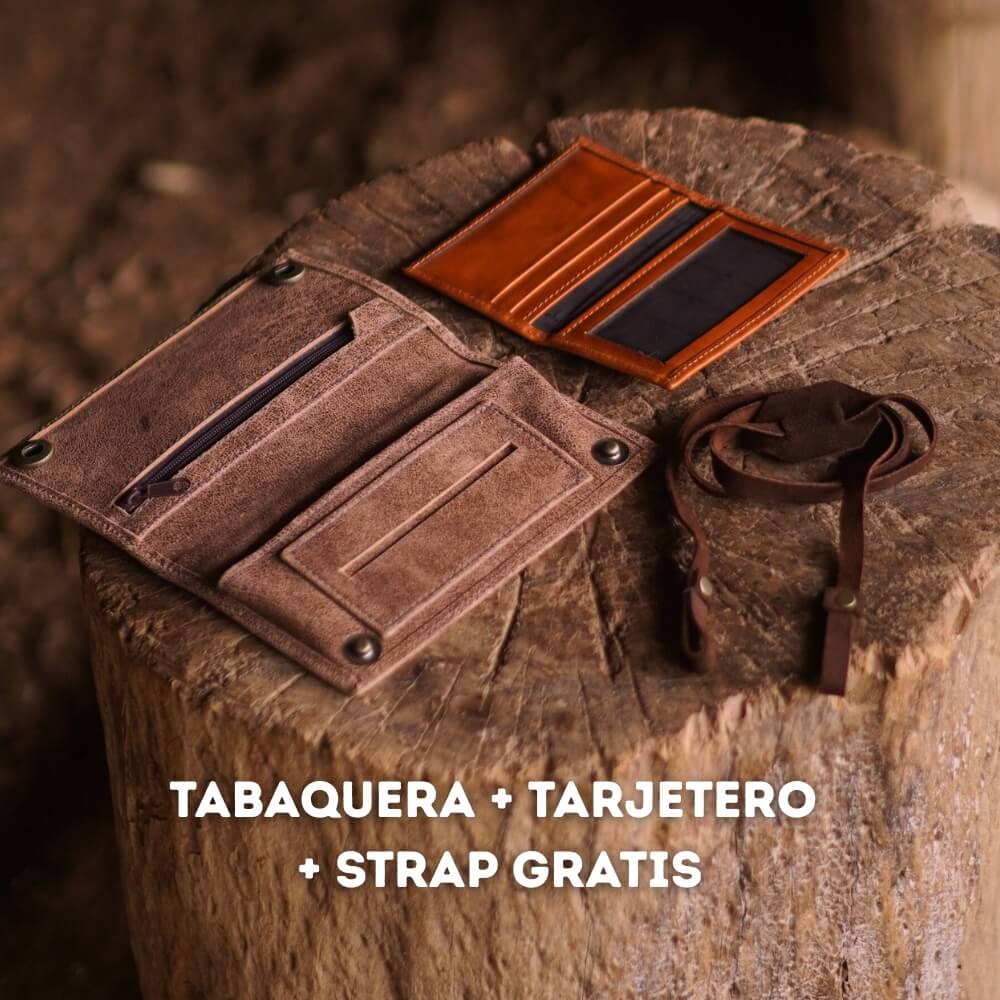 Tabaquera + Trajetero + Strap Pack Llanero - Imagen 1